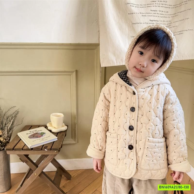 KHOÁC TRẦN TRÁM LÓT NHUNG ADBABY