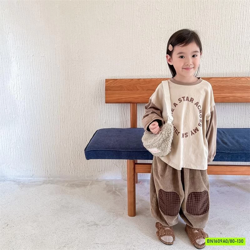 ÁO THUN PHỐI MÀU TAY ADBABY