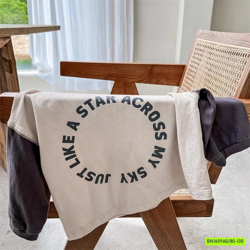 ÁO THUN PHỐI MÀU TAY ADBABY