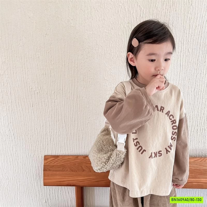 ÁO THUN PHỐI MÀU TAY ADBABY