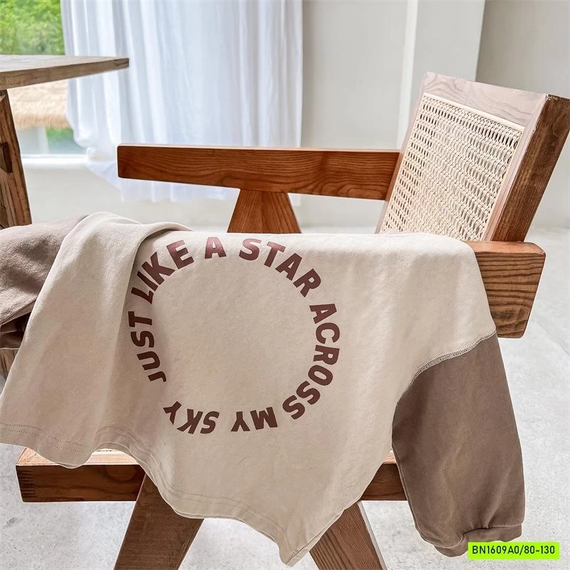 ÁO THUN PHỐI MÀU TAY ADBABY