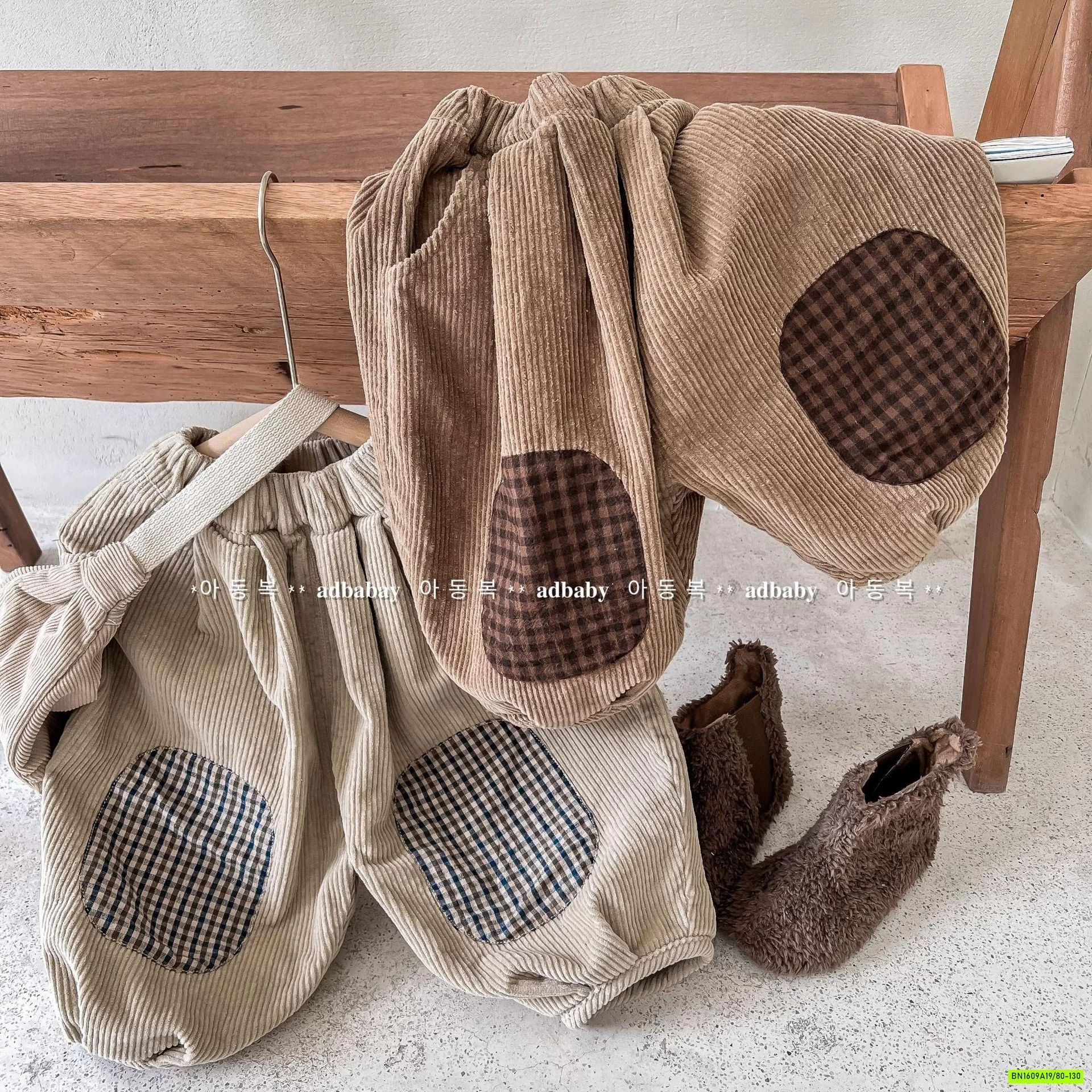 BAGGY NHUNG VÁ GỐI ADBABY
