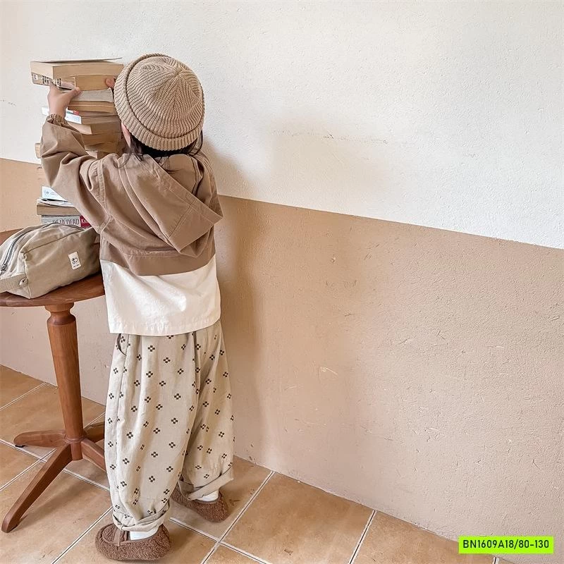 KHOÁC KAKI LIỀN MŨ ADBABY