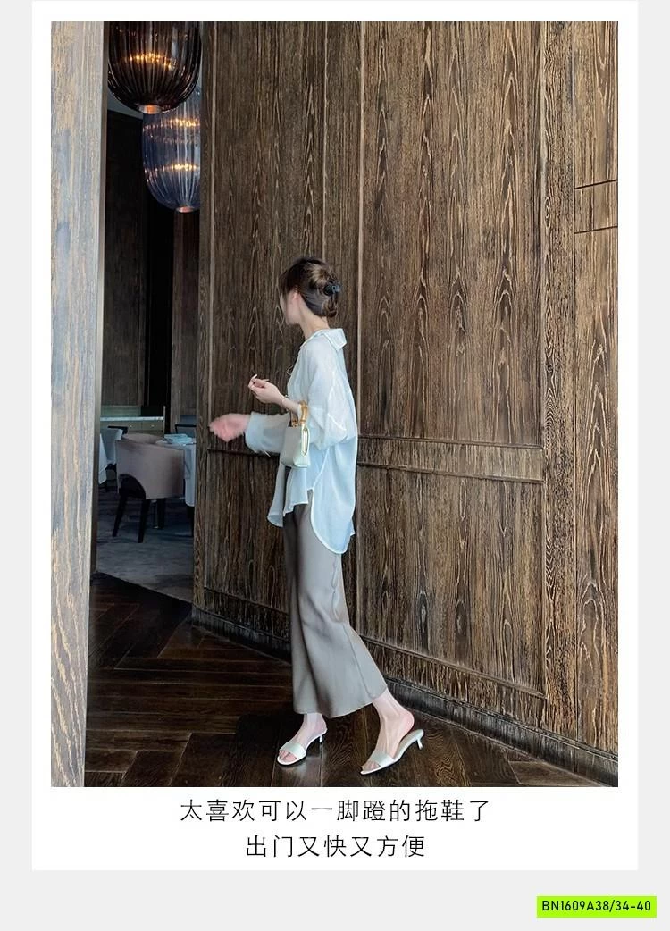 DÉP CAO GÓT QUAI NGANG THANH LỊCH