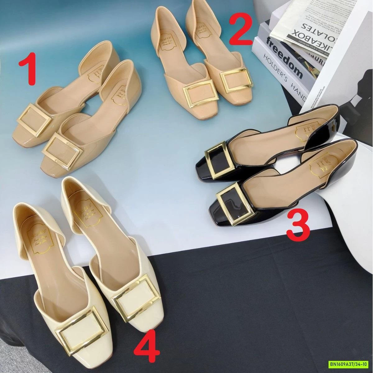 GIÀY BỆT TAG VUÔNG SANG CHẢNH