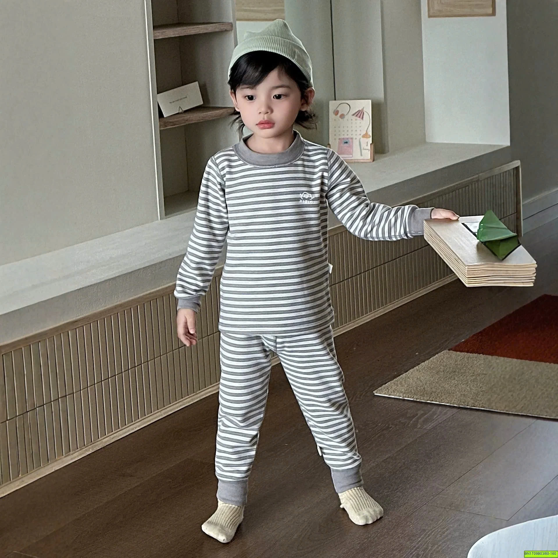BỘ NỈ DÀI TAY CHO BÉ