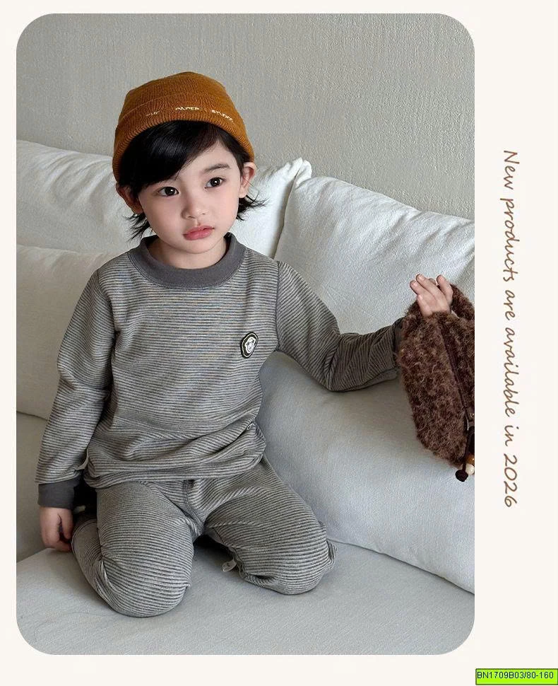 BỘ NỈ DÀI TAY CHO BÉ