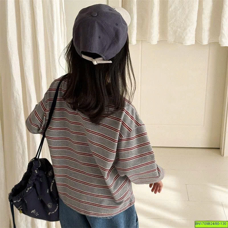 ÁO POLO KẺ SỌC CỔ BẺ ADBABY