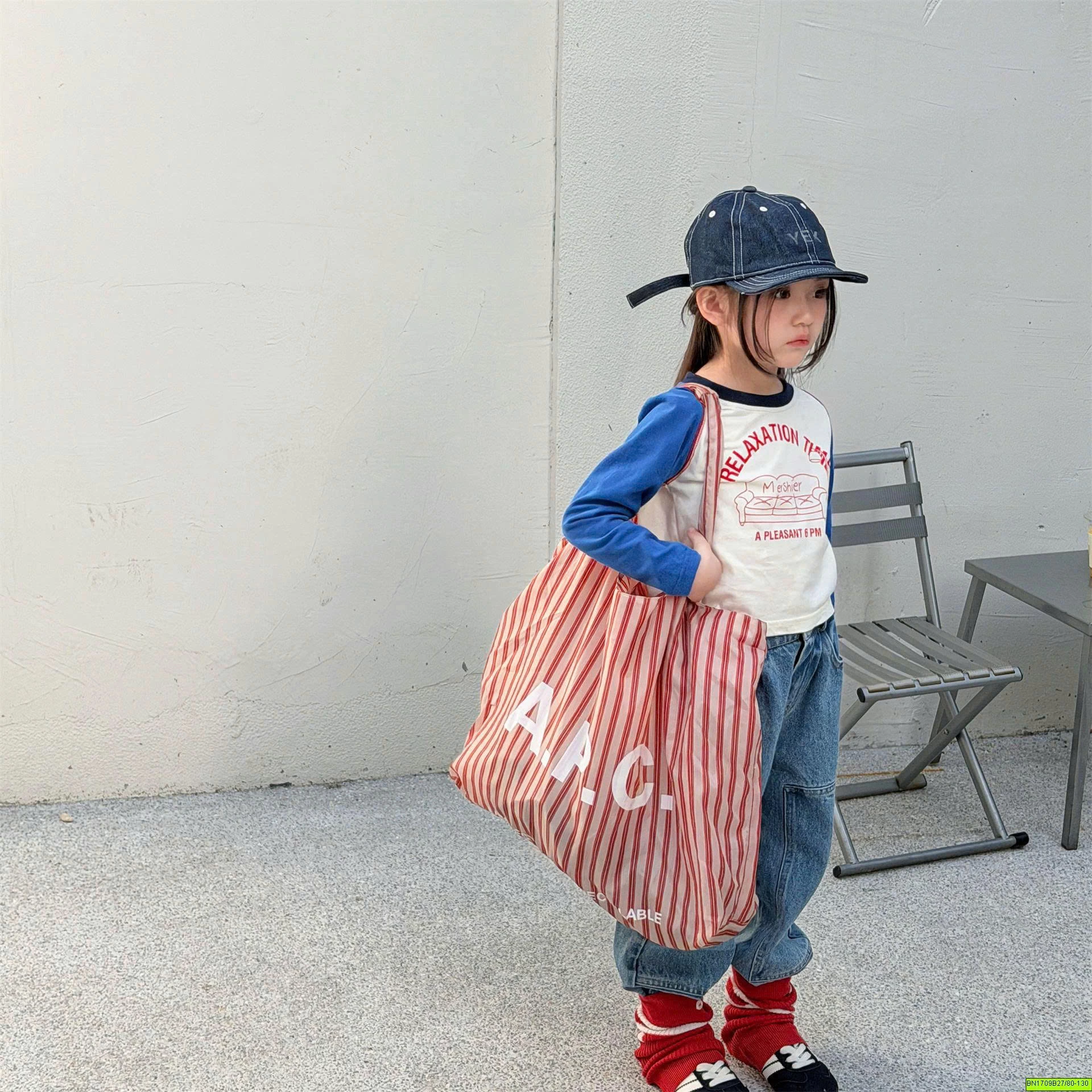 ÁO THUN DÀI TAY PHỐI MÀU BÉ ADBABY