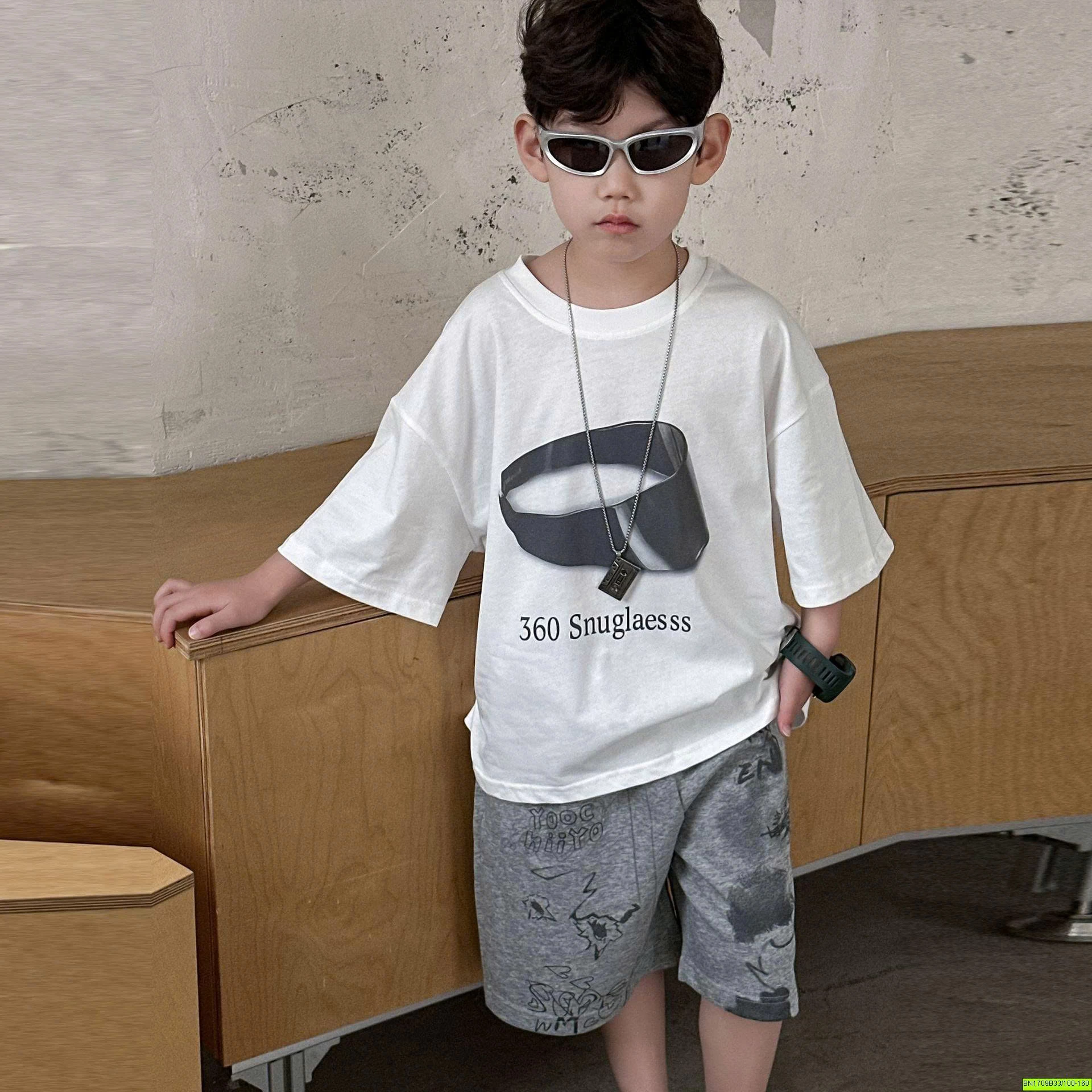 QUẦN SHORT COTTON IN HÌNH
