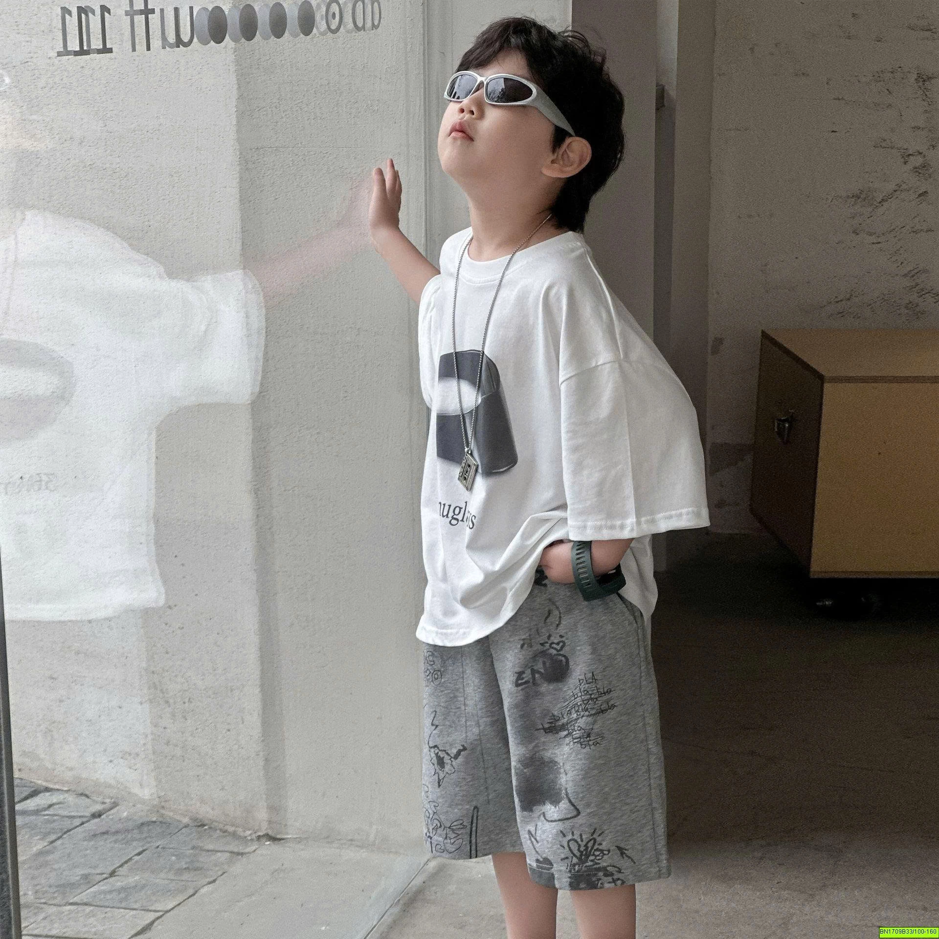QUẦN SHORT COTTON IN HÌNH