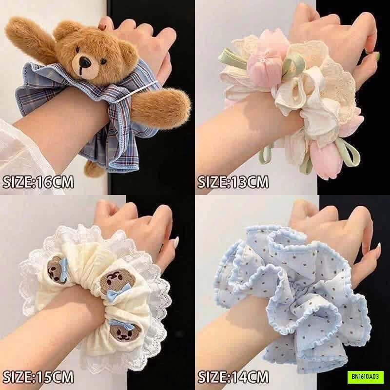 SÉT 4 BUỘC TÓC DỄ THƯƠNG