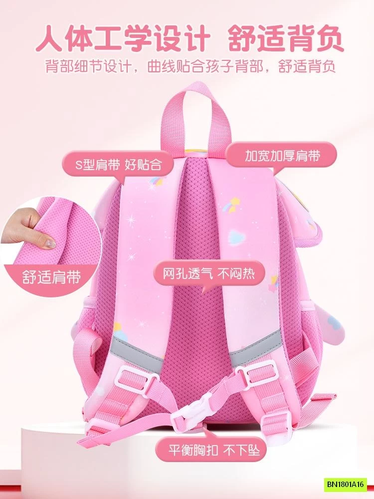 BALO MẪU GIÁO SIÊU NHẸ NẤM DỄ THƯƠNG