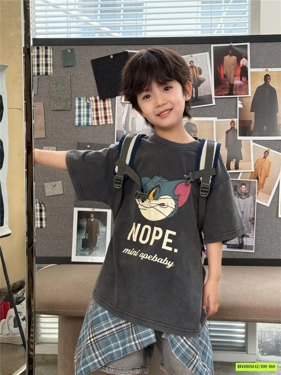 ÁO THUN MÈO TOM SNIDOLS