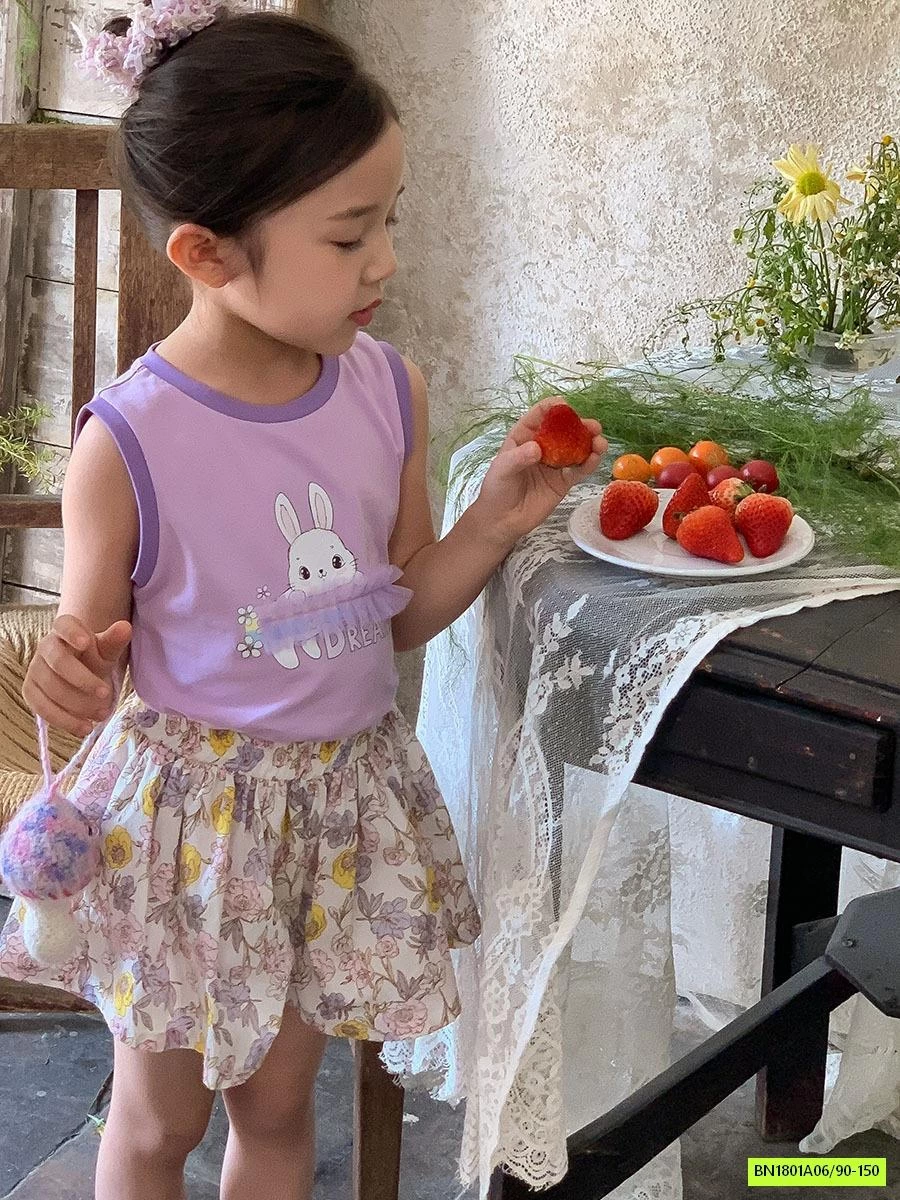 ÁO SÁT NÁCH THỎ PHỐI REN