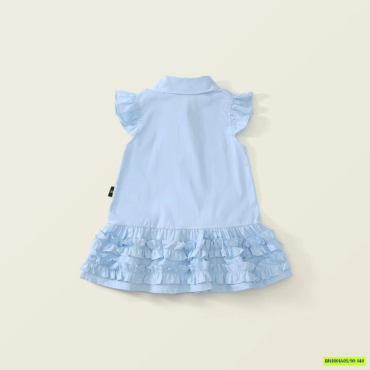 ĐẦM SƠ MI XANH CÁNH TIÊN PREMIUM