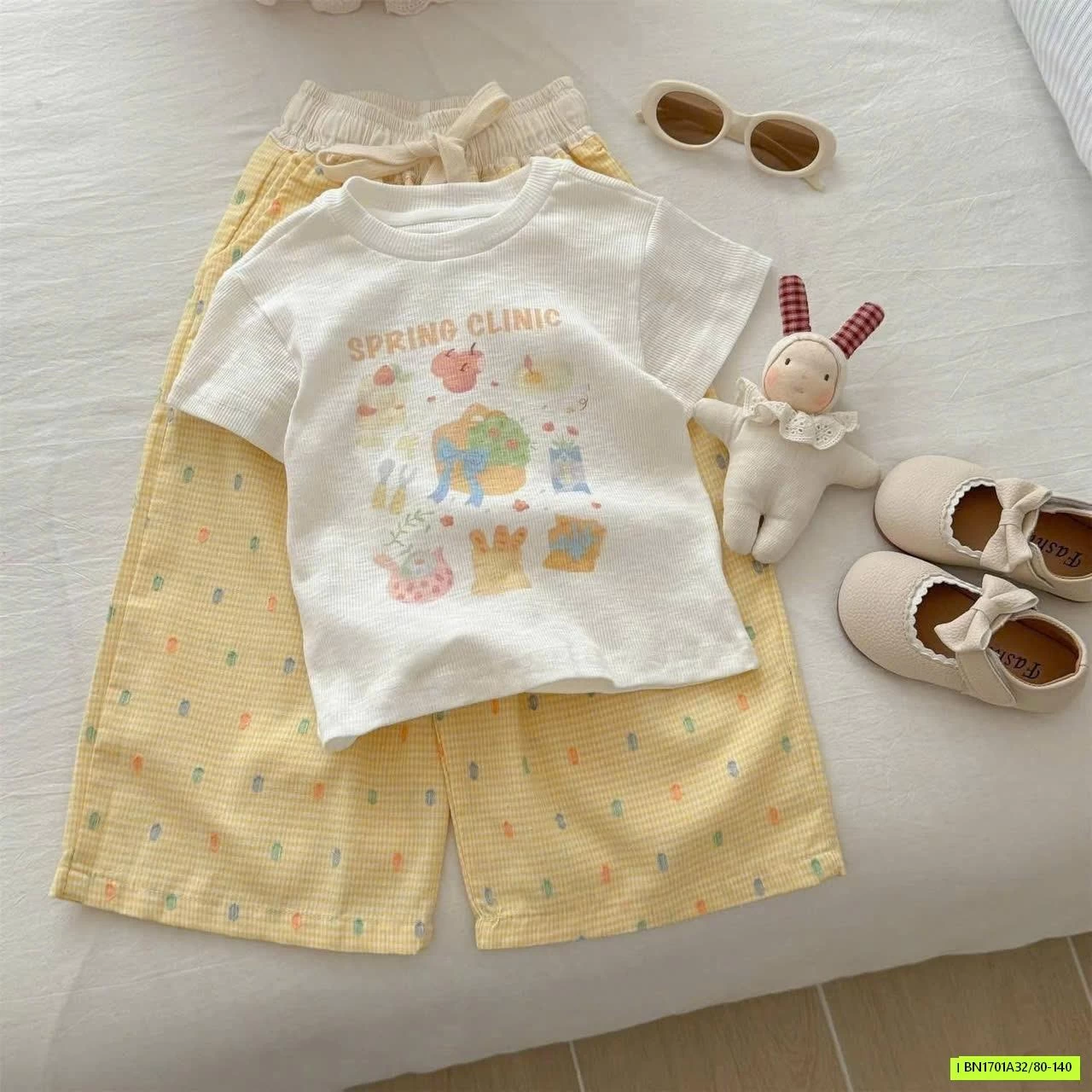 SÉT ÁO IN HÌNH QUẦN SUÔNG NINGLI