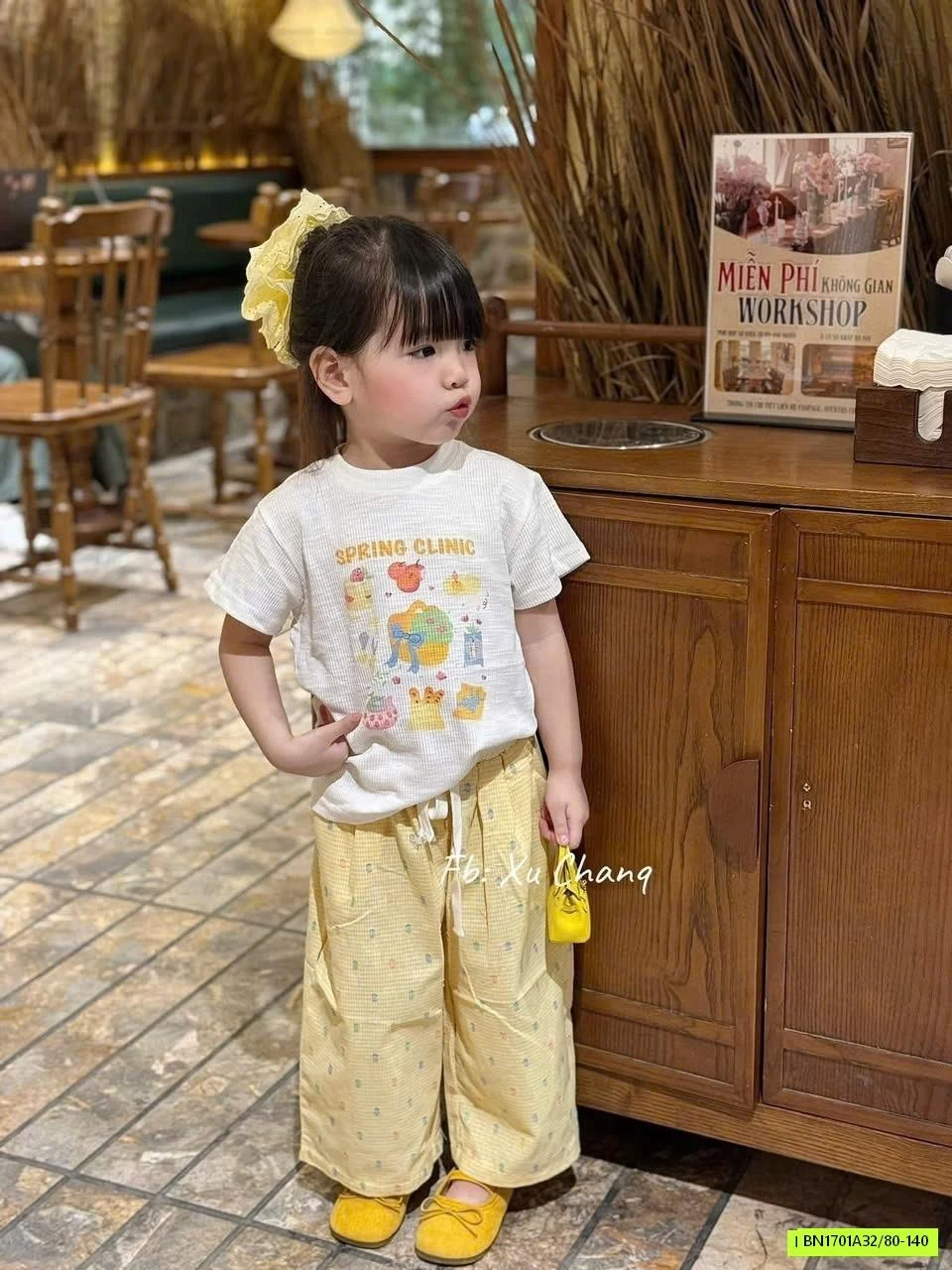 SÉT ÁO IN HÌNH QUẦN SUÔNG NINGLI