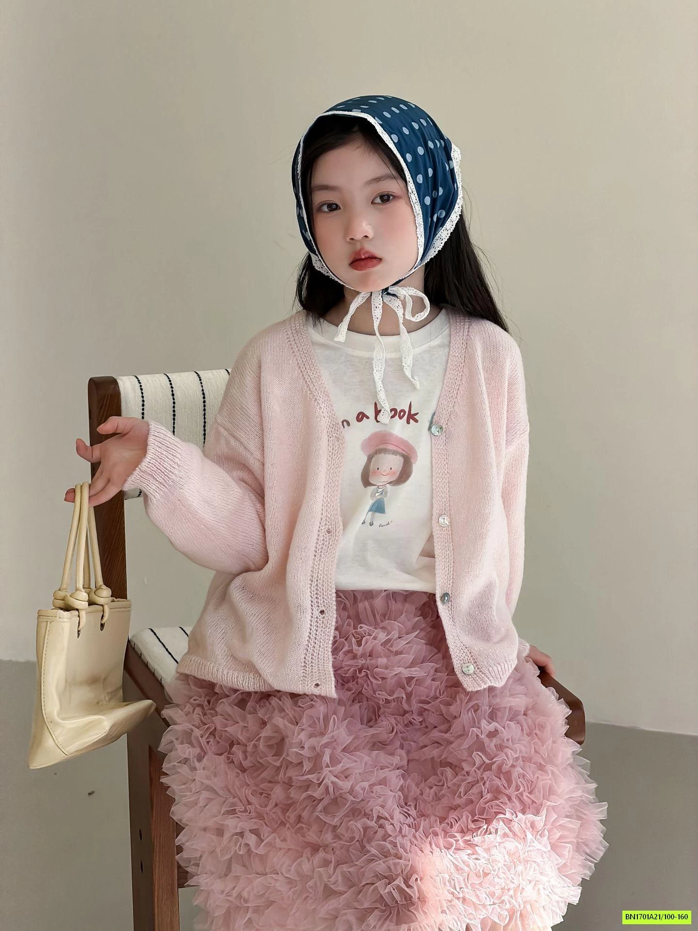 SÉT CARDIGAN MIX CV HỒNG