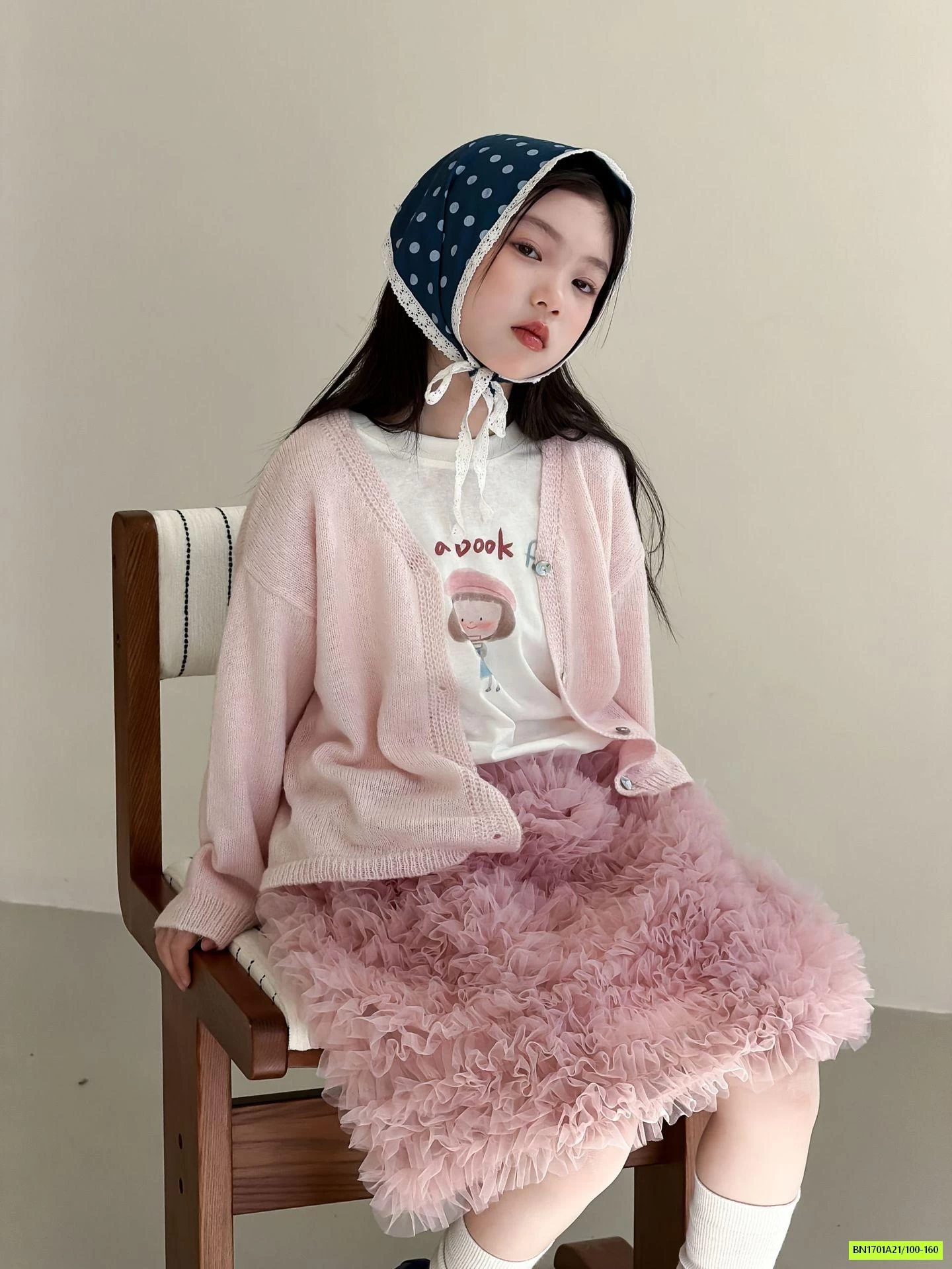 SÉT CARDIGAN MIX CV HỒNG