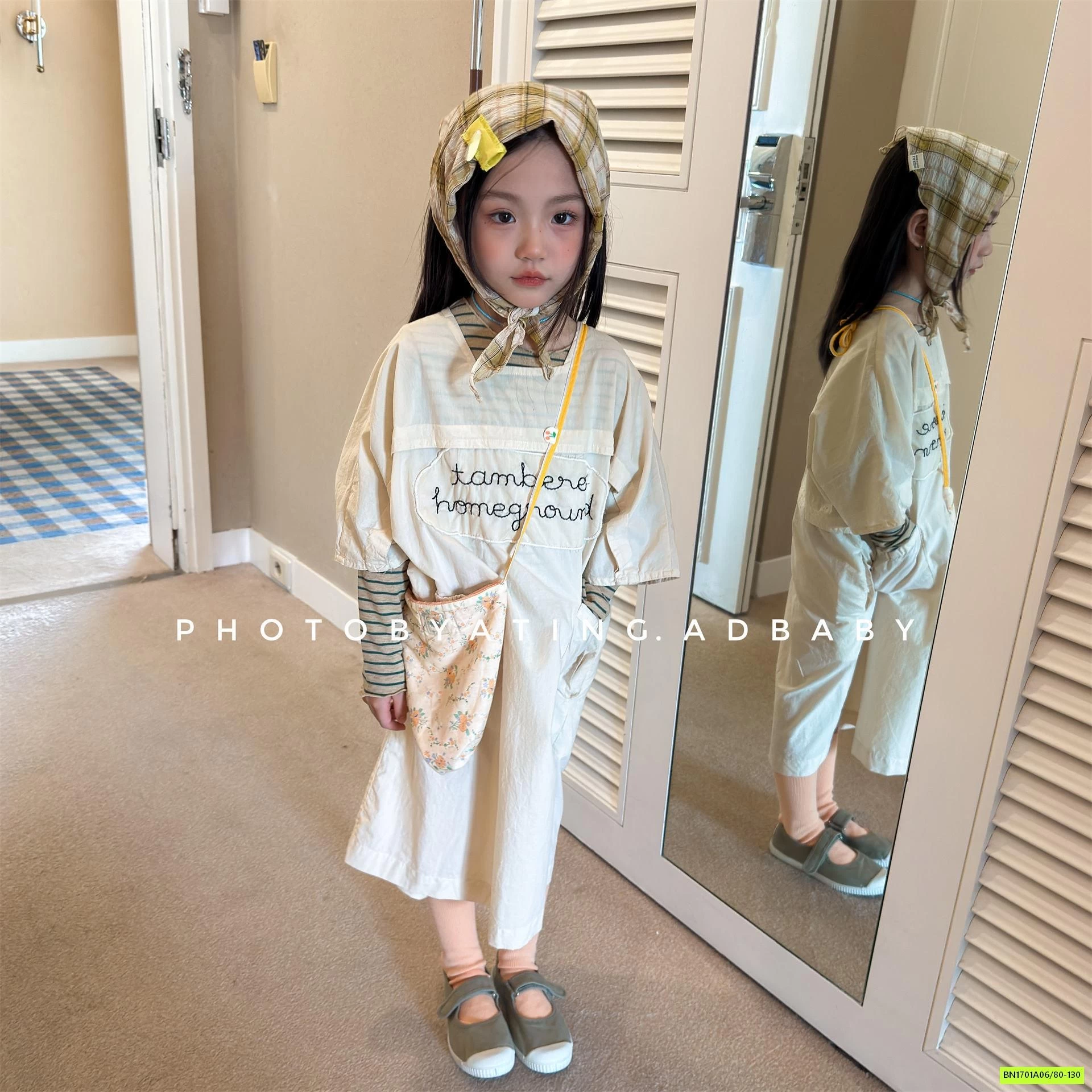 ĐẦM THÔ SUÔNG THÊU CHỮ 7012 ADBABY