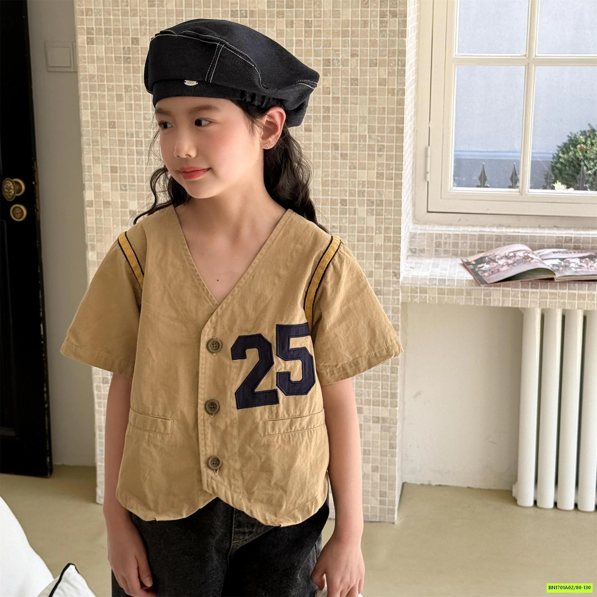 BLAZER NGẮN TAY VẠT NHỌN 6262 ADBABY