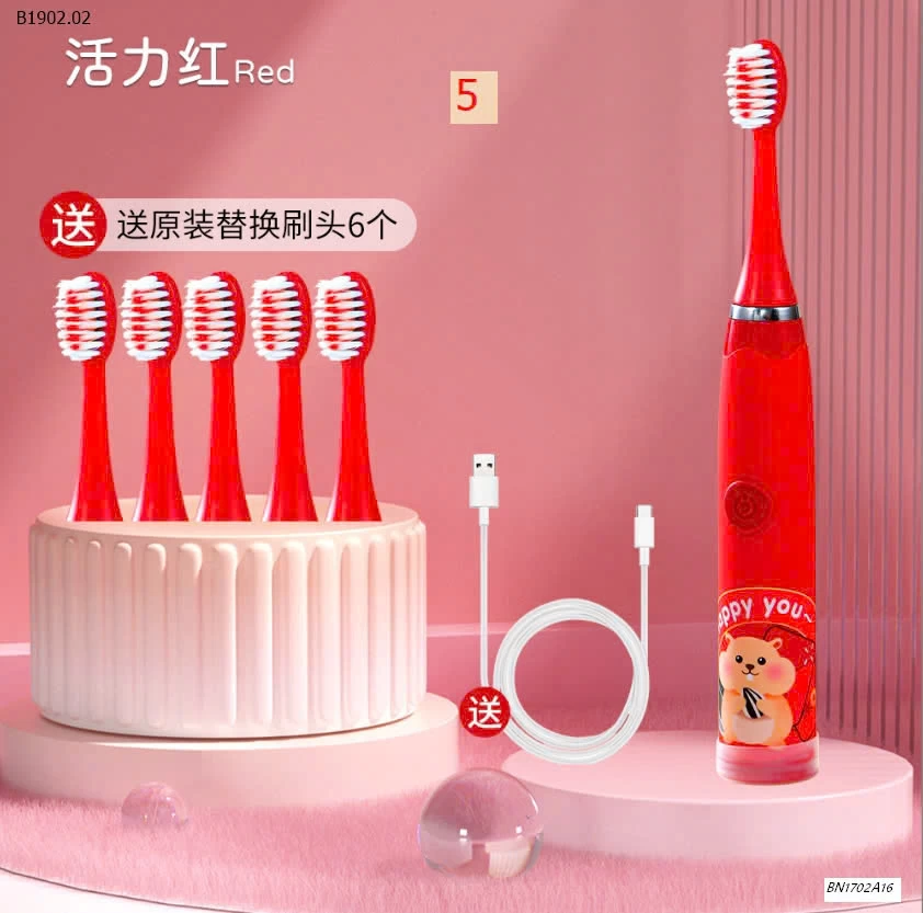 BÀN CHẢI ĐIỆN CHO BÉ