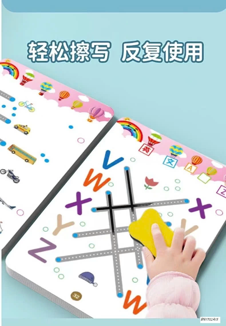 BỘ TẬP VIẾT XÓA ĐƯỢC