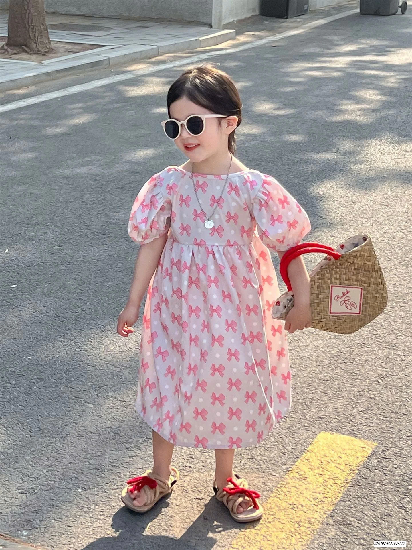 ĐẦM BABYDOLL NƠ HỒNG