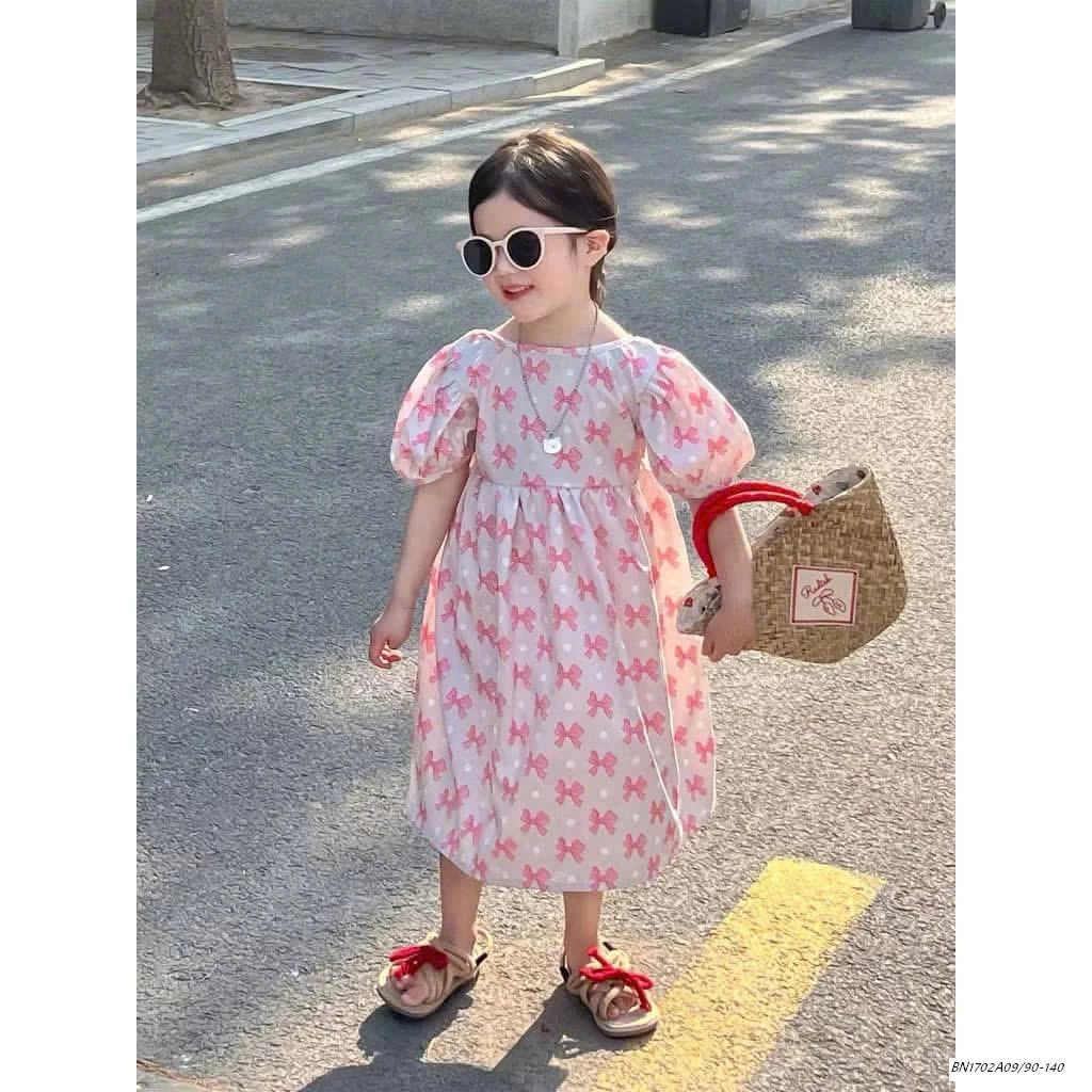 ĐẦM BABYDOLL NƠ HỒNG