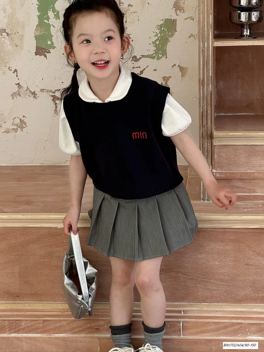 CHÂN VÁY XẾP LY NỮ SINH