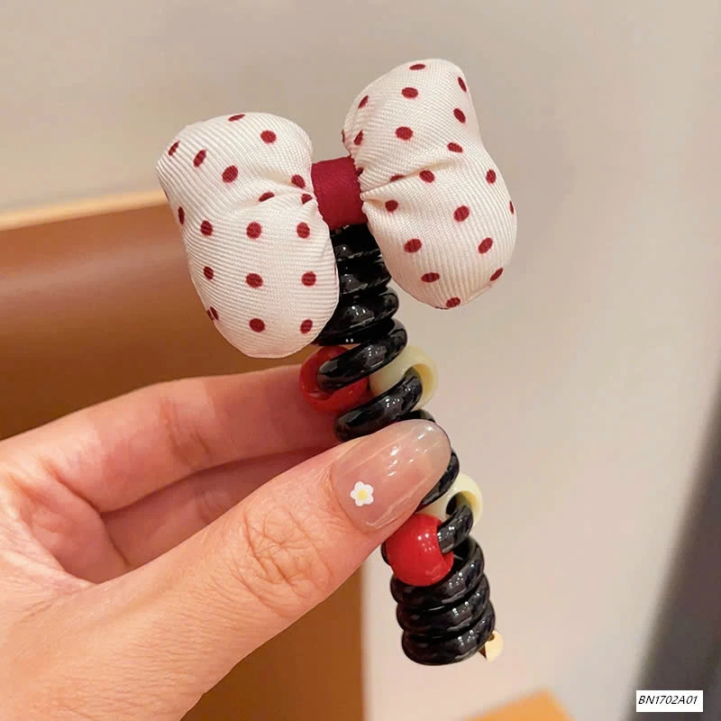 SÉT 4 DÂY BUỘC TÓC LÒ XO