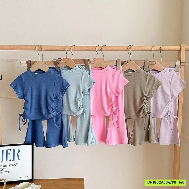 SÉT BỘ THUN LOE ÁO RÚT EO