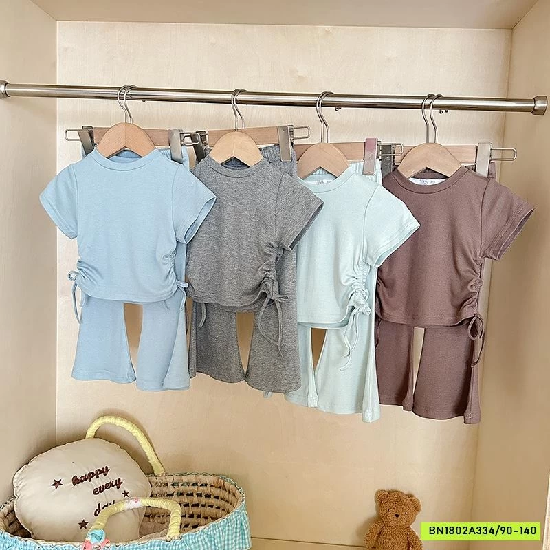 SÉT BỘ THUN LOE ÁO RÚT EO