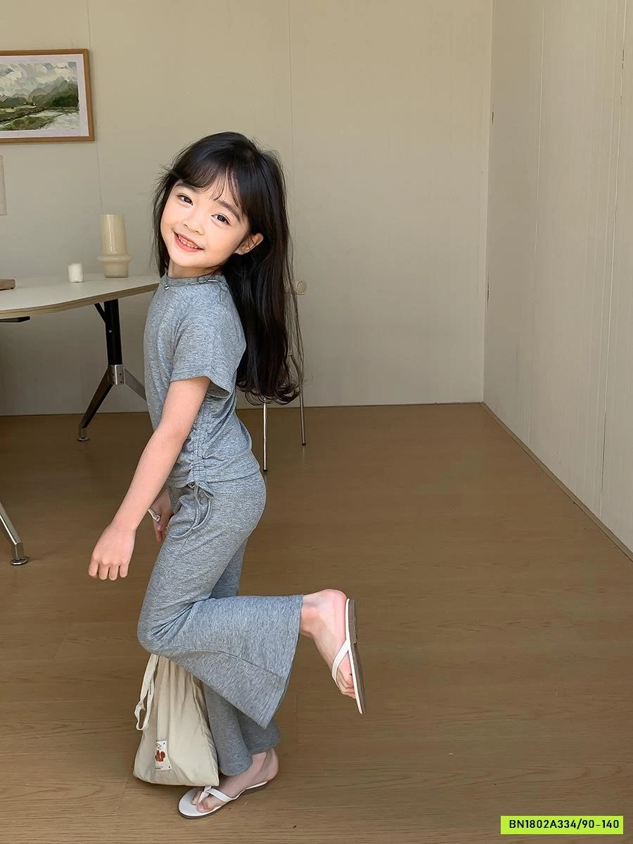 SÉT BỘ THUN LOE ÁO RÚT EO