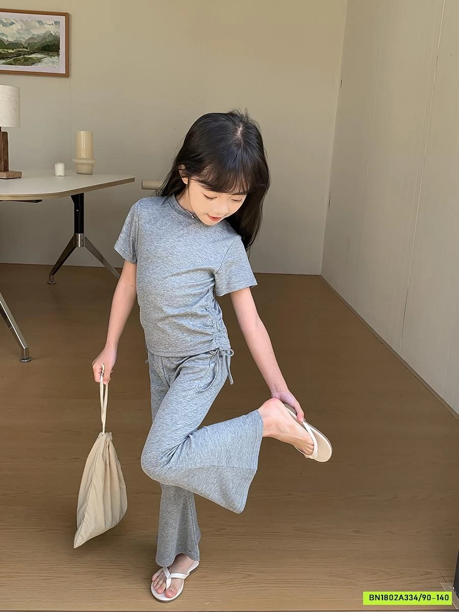 SÉT BỘ THUN LOE ÁO RÚT EO