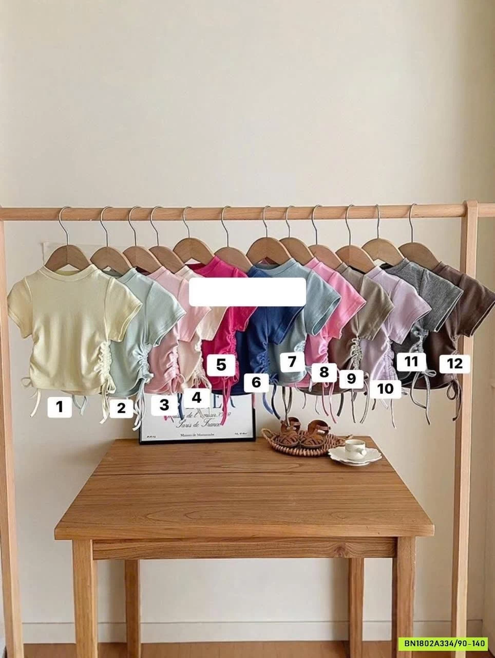 SÉT BỘ THUN LOE ÁO RÚT EO