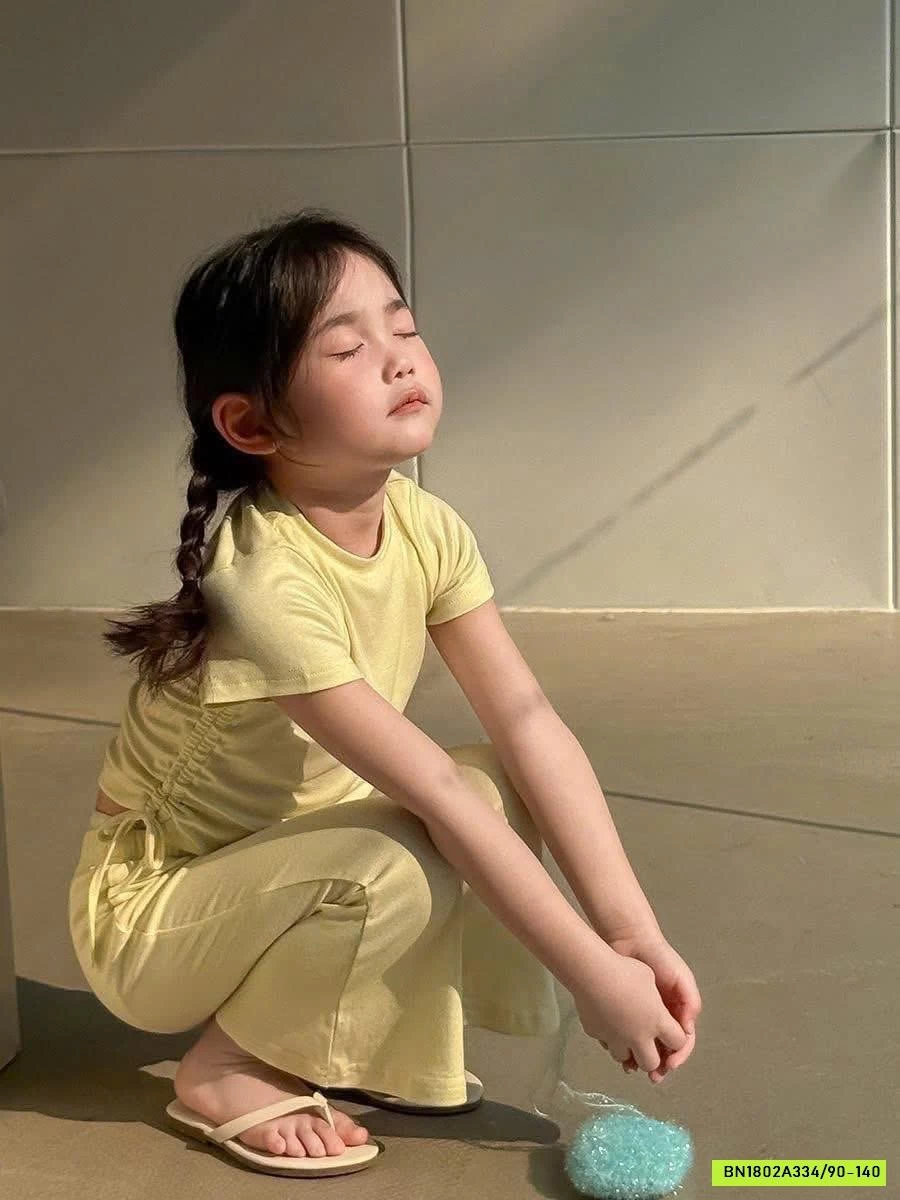 SÉT BỘ THUN LOE ÁO RÚT EO