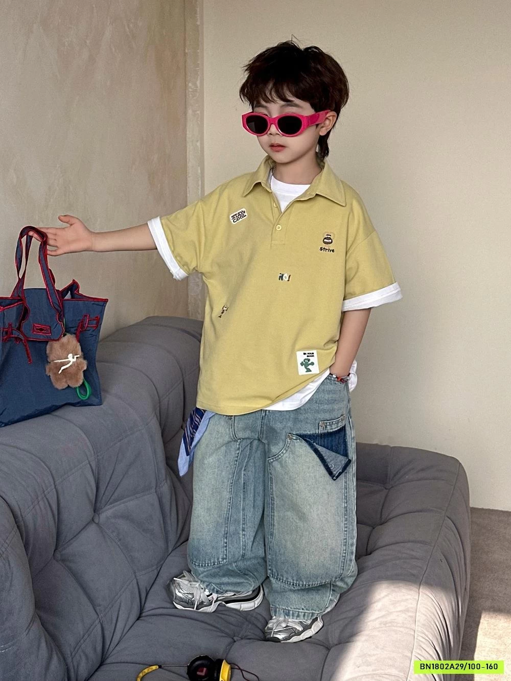 POLO VÀNG IN HÌNH AFTE