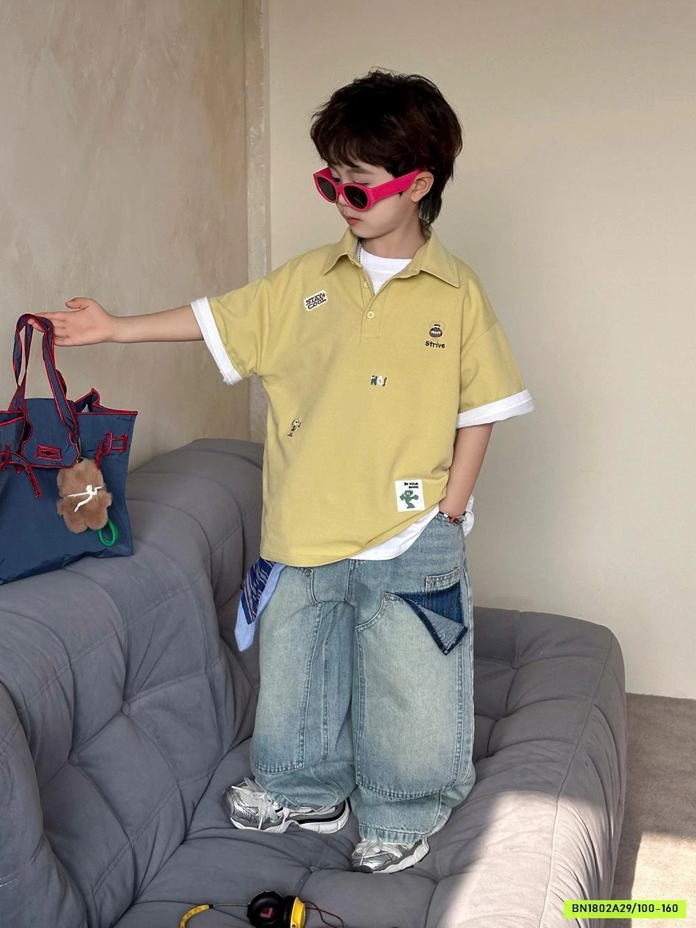 POLO VÀNG IN HÌNH AFTE