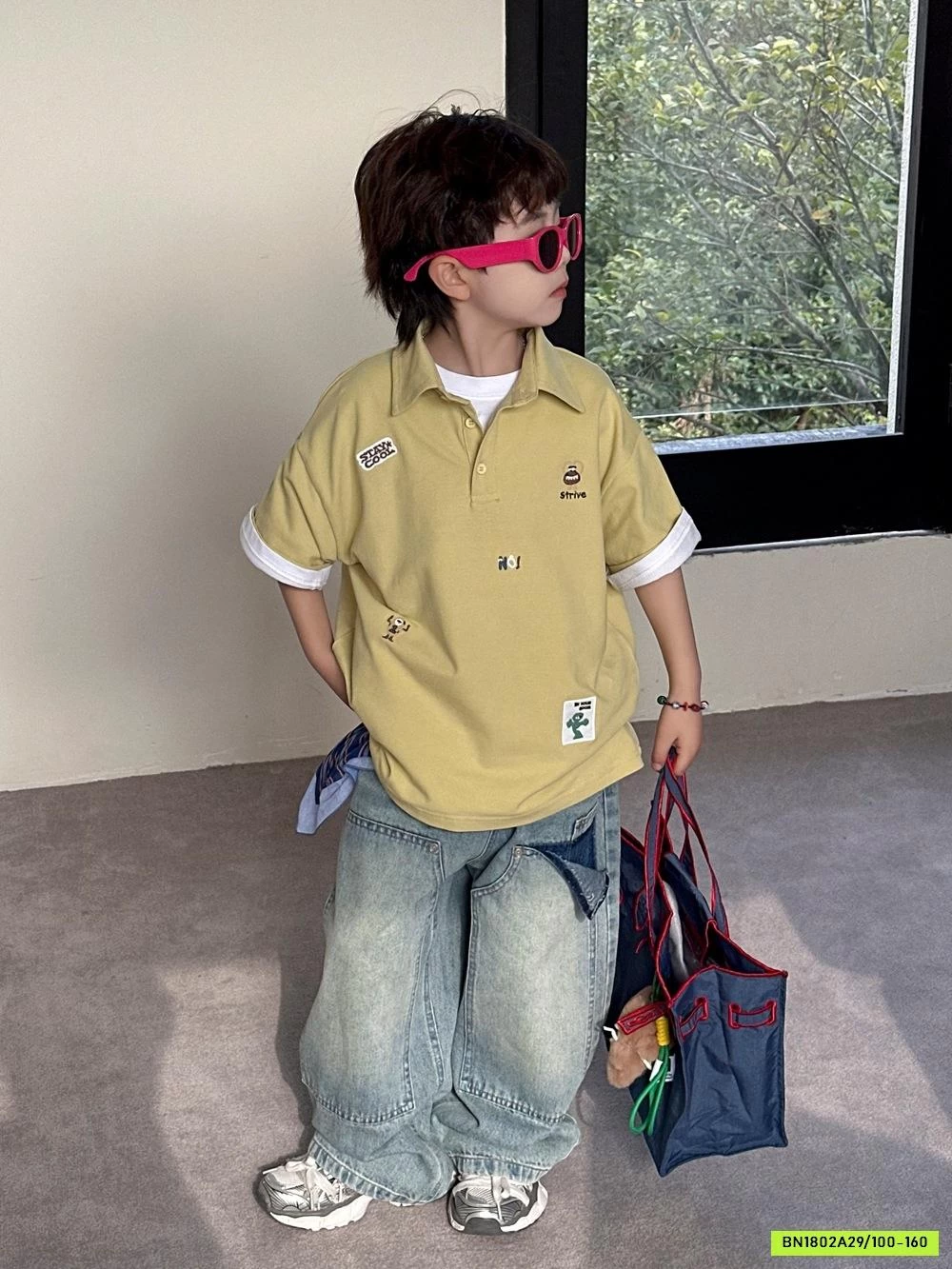 POLO VÀNG IN HÌNH AFTE