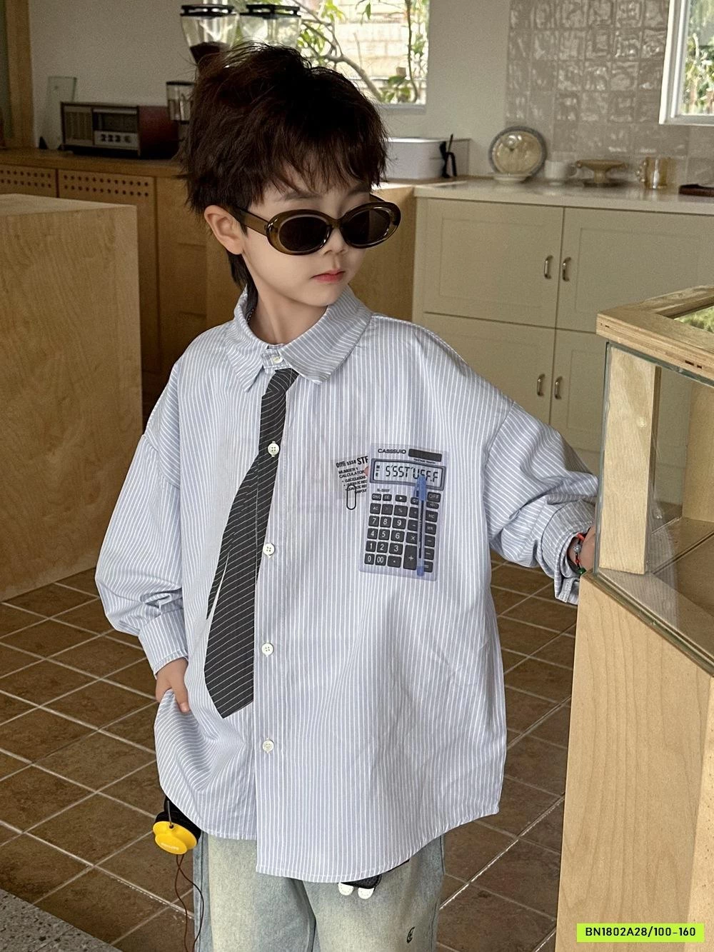 SƠ MI SỌC IN HÌNH CAVAT AFTE