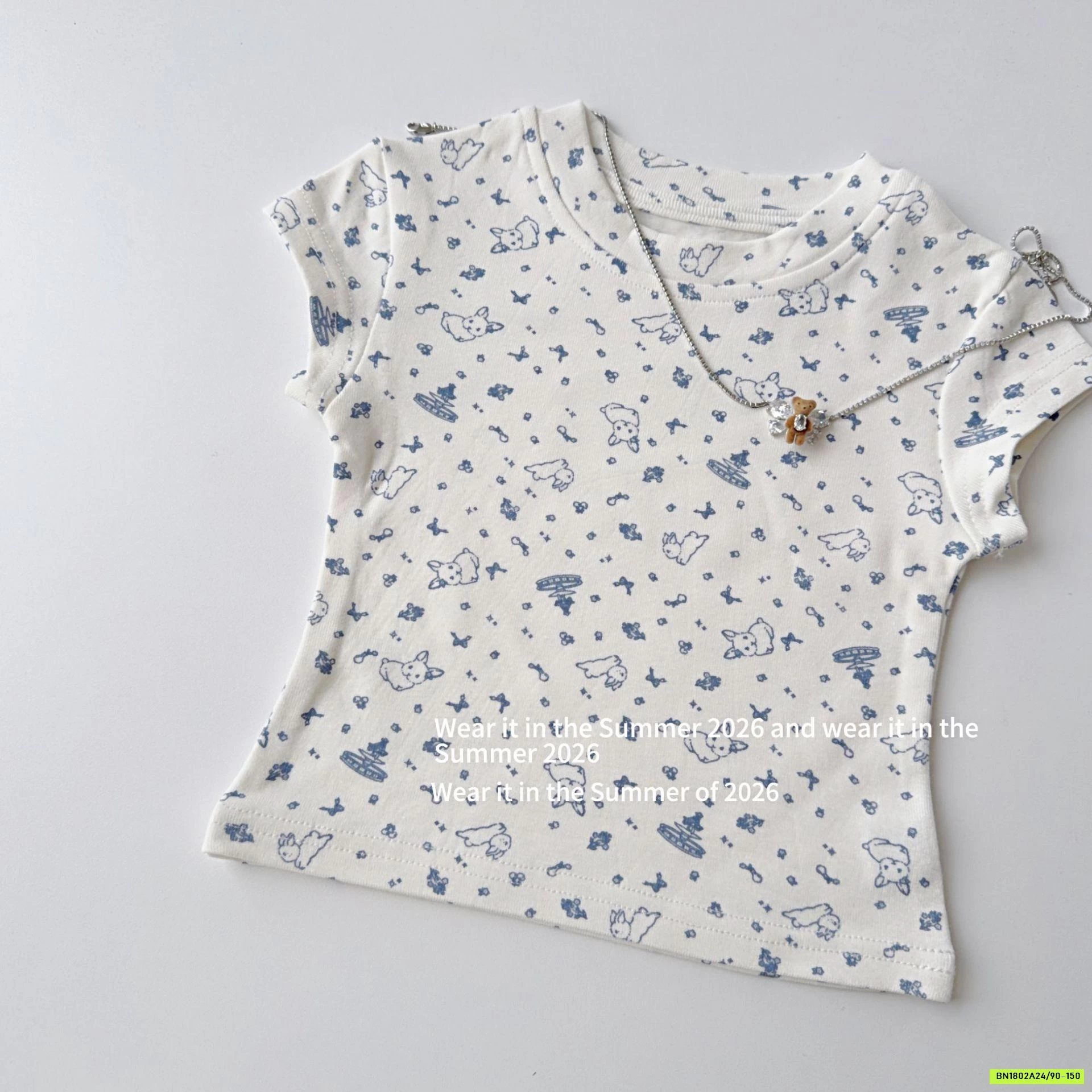 SÉT ÁO IN HÌNH MIX CV BÈO TẦNG T&Q KIDS