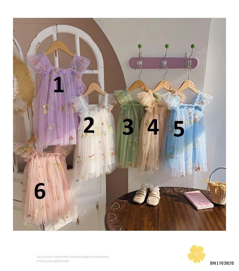 VÁY VOAN CÁNH TIÊN