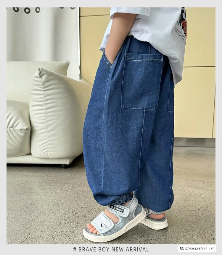 QUẦN BÔM JEANS TENCEL CHỐNG MUỖI