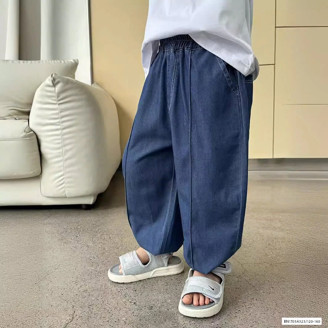 QUẦN BÔM JEANS TENCEL CHỐNG MUỖI