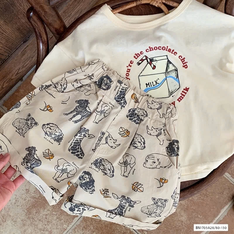 SHORT THÔ ĐỘNG VẬT