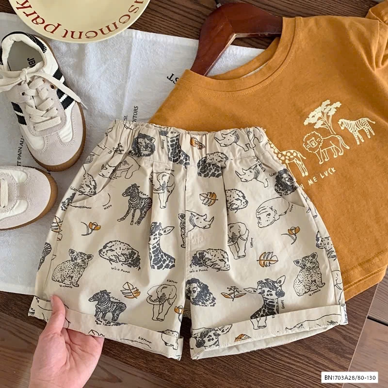 SHORT THÔ ĐỘNG VẬT