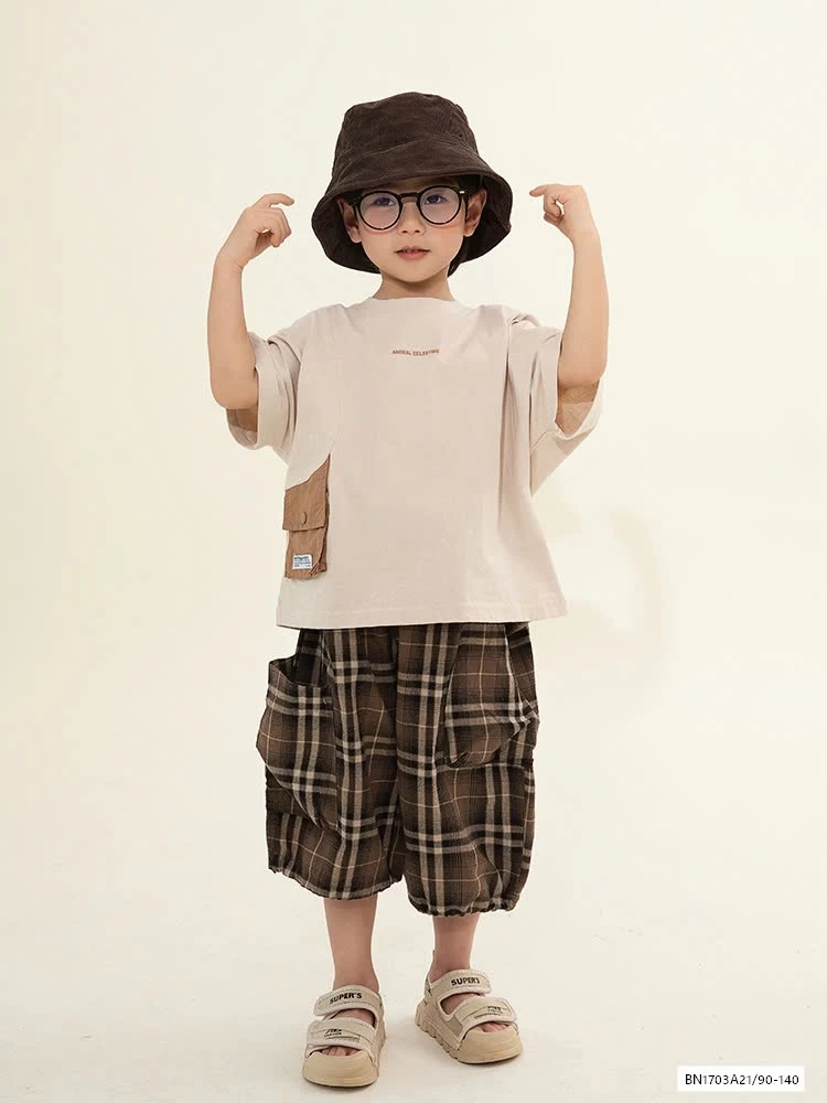 ÁO THUN HÀN QUỐC TÚI BÊN