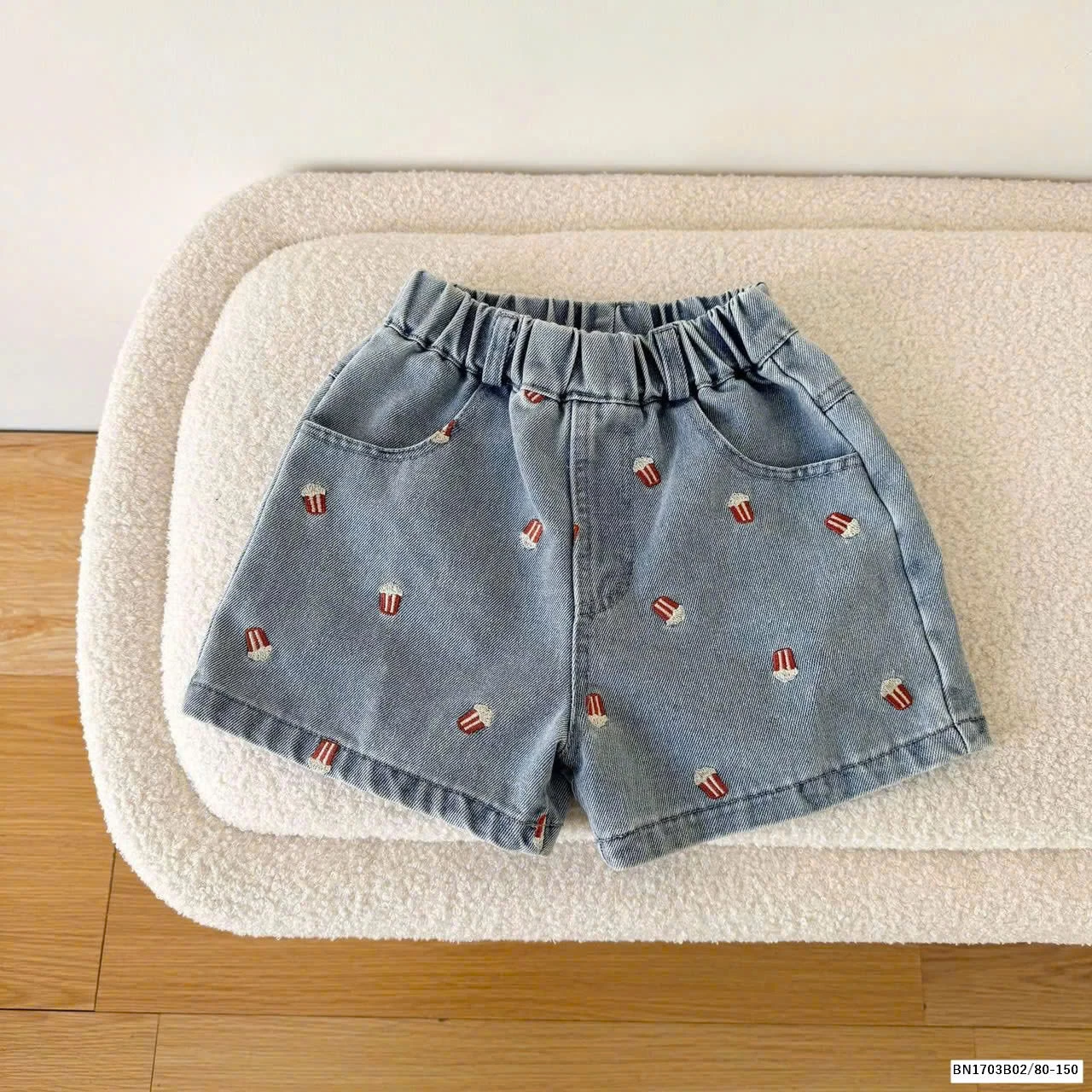 QUẦN SHORT JEAN CHO BÉ